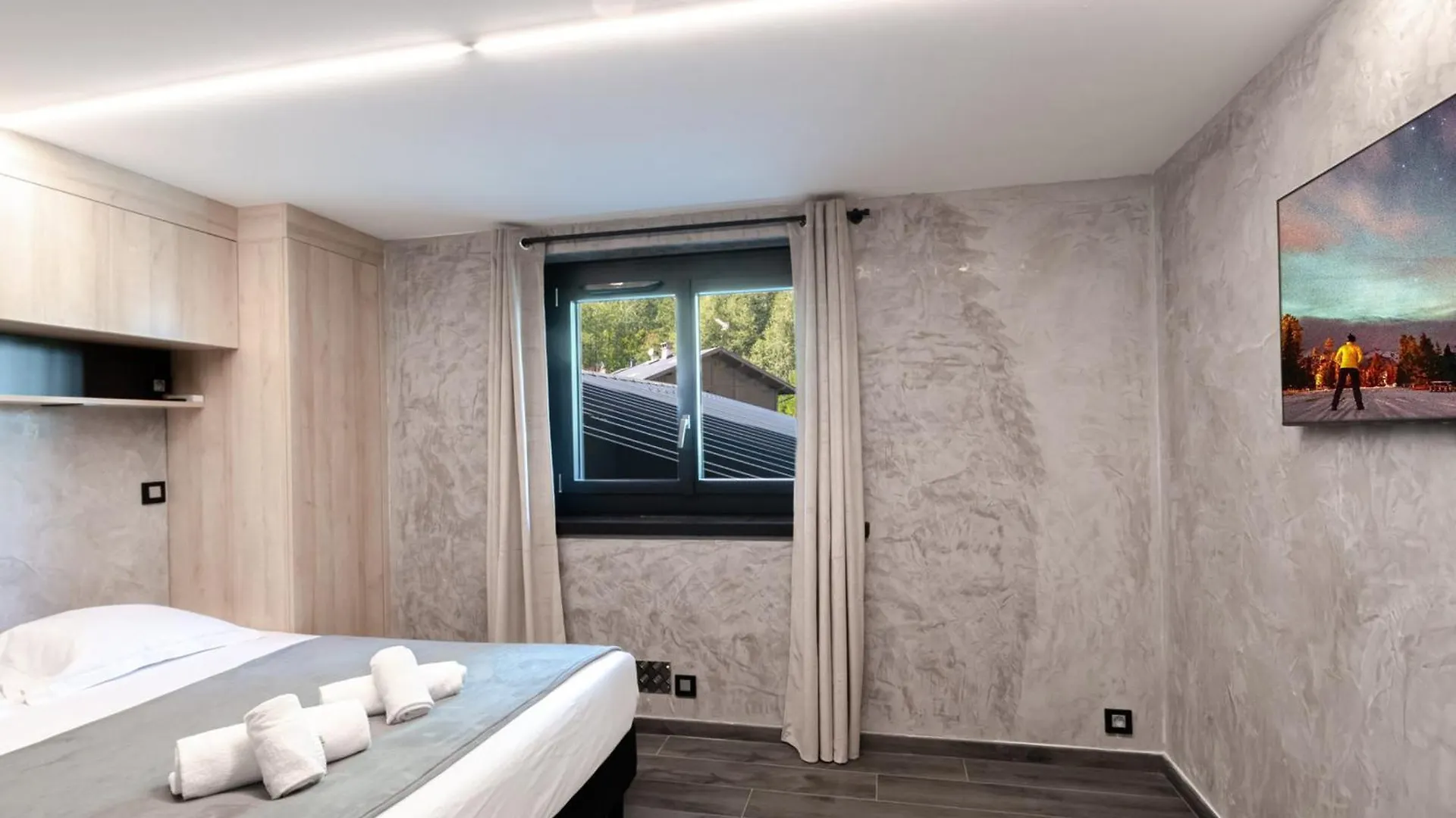 Demi-Chalet Cosy Avec Terrasses, Wifi Et Parking A Chamonix - Fr-1-343-228 Apartman